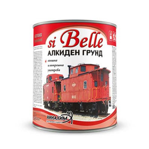 Алкиден грунд оксидно червен цвят Si Belle 25 кг Нинахим - 1