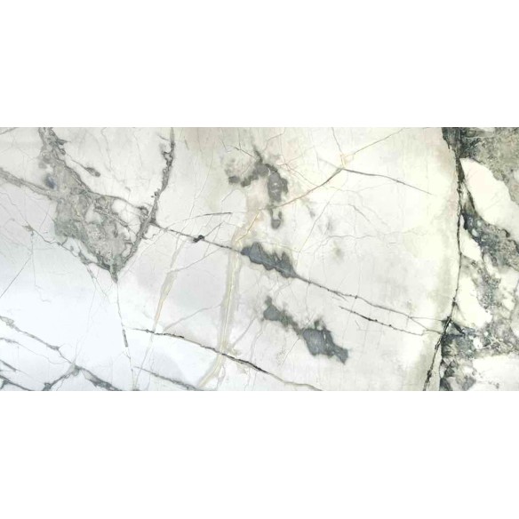 Гранитогрес Ancona Verde Glossy 59×120 - бял, сив- Cerpa ➤ топ цена ➤ dshome.bg