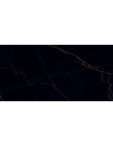Гранитогрес Amber Vein Pol 59.8×119.8 - черен- Tubadzin