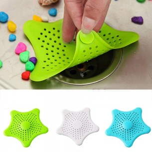 Силиконова цедка Звезда с вакуум за мивка 15 см ➤ топ цена ➤ dshome.bg