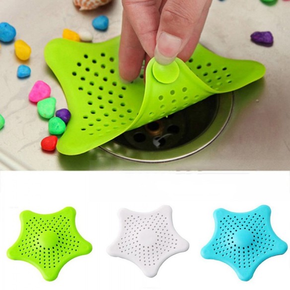 Силиконова цедка Звезда с вакуум за мивка 15 см ➤ топ цена ➤ dshome.bg