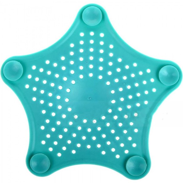 Силиконова цедка Звезда с вакуум за мивка 15 см ➤ топ цена ➤ dshome.bg