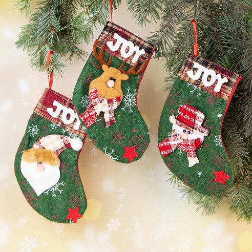 Коледен чорап за елха Незабравими моменти ➤ топ цена ➤ dshome.bg