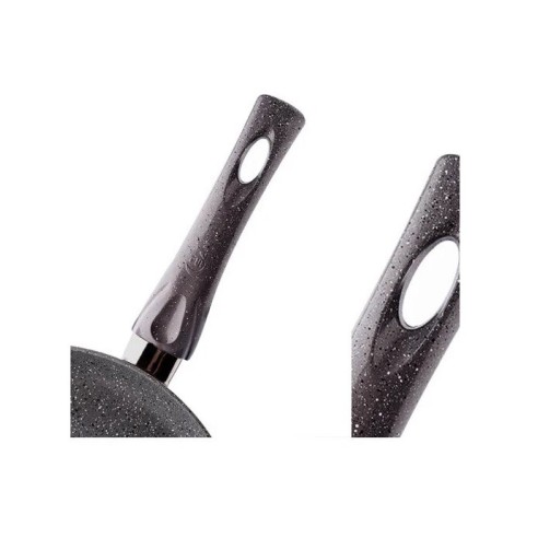 Тиган с гранитно покритие и стъклен капак 26 см SN086 MENZIR ➤ топ цена ➤ dshome.bg