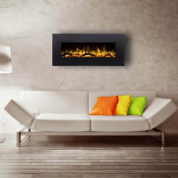 Стенна електрическа камина 1600 W Madrid 36" MASOMI ➤ топ цена ➤ dshome.bg