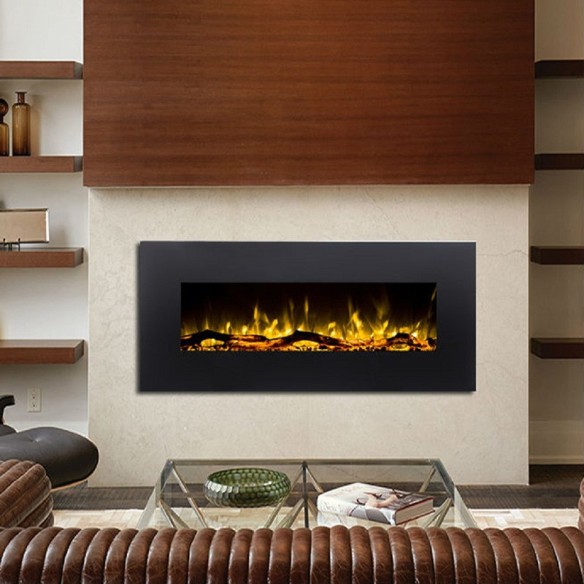 Стенна електрическа камина 1600 W Madrid 50" MASOMI ➤ топ цена ➤ dshome.bg
