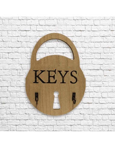 Дървена закачалка за ключове Keys