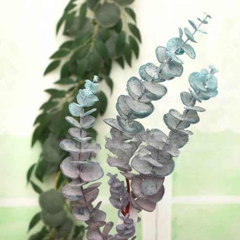 Декоративен стрък Цветен евкалипт 75 см ➤ топ цена ➤ dshome.bg