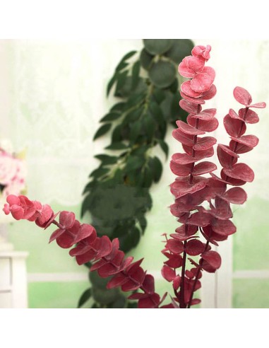 Декоративен стрък Цветен евкалипт 75 см