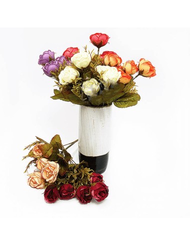 Декоративен букет Есенни рози 33 см
