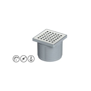 Горна част за сифон 10x10 см Maxiflow MERTINOX ➤ топ цена ➤ dshome.bg