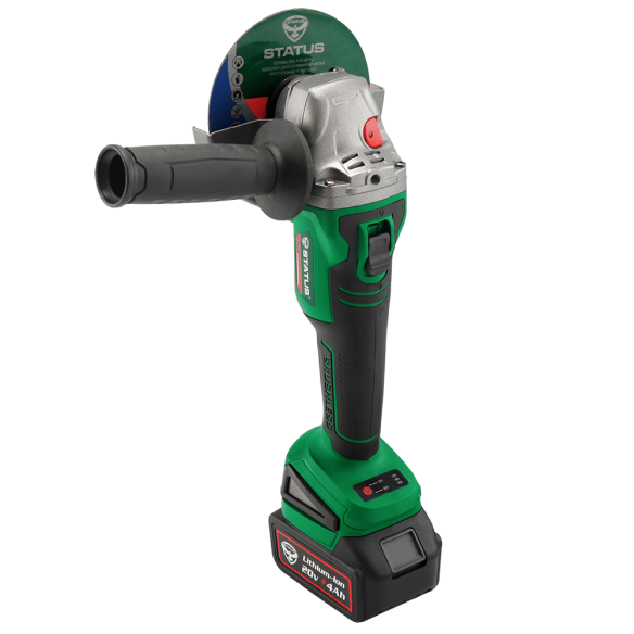 Акумулаторен Ъглошлайф - Безчетков - STATUS ➤ топ цена ➤ dshome.bg