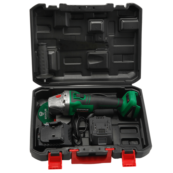 Акумулаторен Ъглошлайф - Безчетков - STATUS ➤ топ цена ➤ dshome.bg