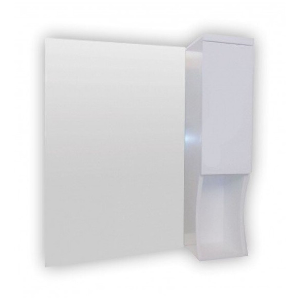 Шкаф с мивка, огледален шкаф и LED осветление за баня INTER CERAMIC ➤ топ цена ➤ dshome.bg