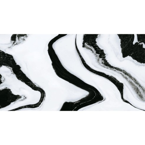 Гранитогрес Panda White 60x120 см бялo/черно ECOCERAMIC ➤ топ цена ➤ dshome.bg