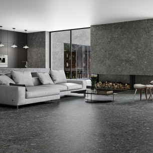 Гранитогрес Pedregal Dark 60x60 см графит ECOCERAMIC ➤ топ цена ➤ dshome.bg