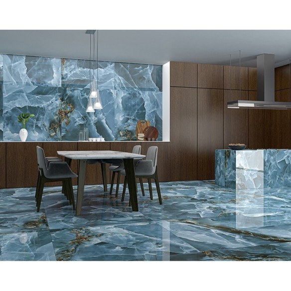 Гранитогрес Iceland Navy 60x120 см син ECOCERAMIC ➤ топ цена ➤ dshome.bg
