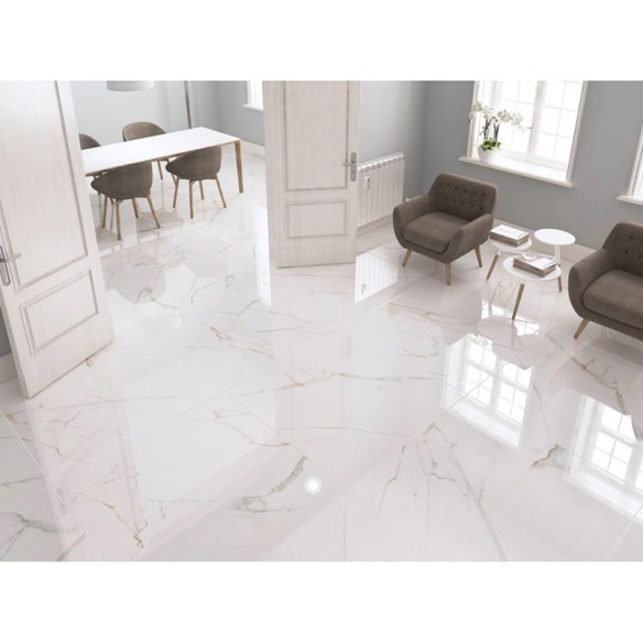 Гранитогрес Golden Blanco 60x120 см бял ECOCERAMIC ➤ топ цена ➤ dshome.bg