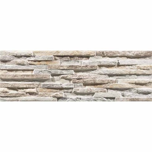 Гранитогрес Behobia Beige (Peak Beige) 17x52 см бежов ECOCERAMIC