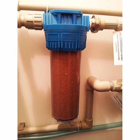 Филтърна колона за вода 10" вход/изход 3/4 цола BIO WATER ➤ топ цена ➤ dshome.bg