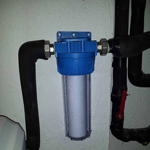 Филтърна колона за вода 10" вход/изход 3/4 цола BIO WATER ➤ топ цена ➤ dshome.bg