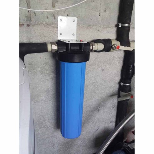 Филтърна колона за вода Big Blue 20" вход/изход 1 цол BIO WATER ➤ топ цена ➤ dshome.bg