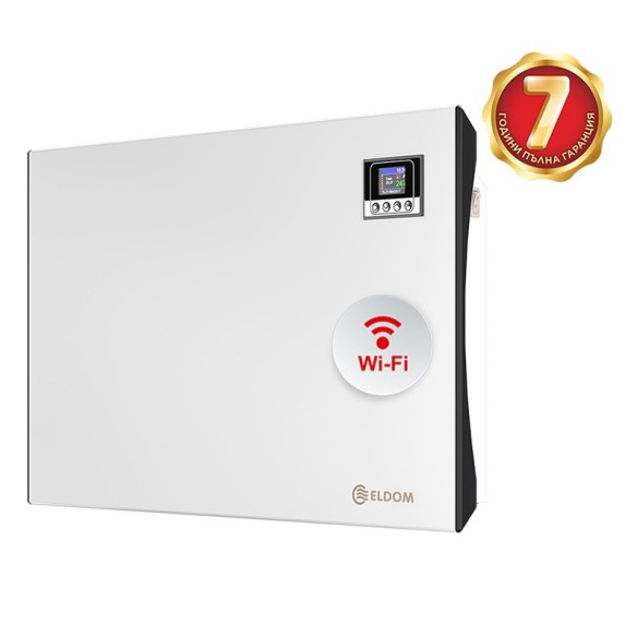 Стенен конвектор с електронно управление и WI-FI 1500 W Galant ELDOM ➤ топ цена ➤ dshome.bg