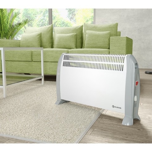 Подов конвектор 2 kW бял CF2000 ELDOM ➤ топ цена ➤ dshome.bg