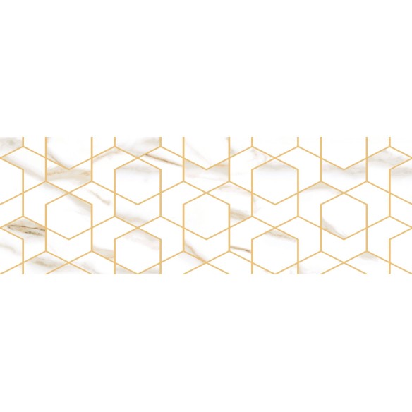 Фаянс Manzoni Gold 30×90 см - Бежов, бял - Geotiles ➤ топ цена ➤ dshome.bg