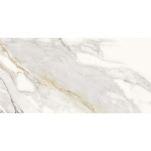 Гранитогрес Macchia Vecchia Lux Gold 60×120 см - Бял, златист - Azteca ➤ топ цена ➤ dshome.bg