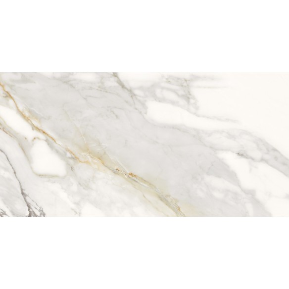 Гранитогрес Macchia Vecchia Lux Gold 60×120 см - Бял, златист - Azteca ➤ топ цена ➤ dshome.bg