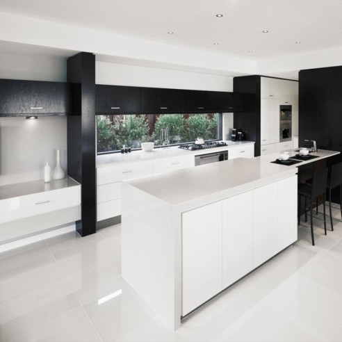 Гранитогрес Alaska Glanz 60.8x60.8 см бял ECOCERAMIC ➤ топ цена ➤ dshome.bg