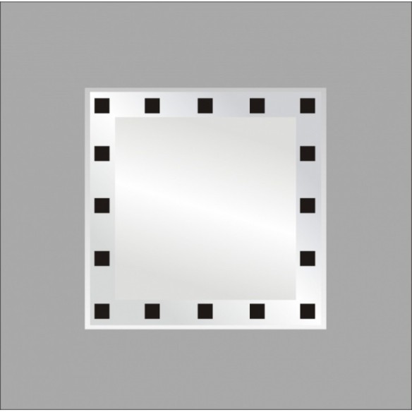 Огледало "Ирис" 60x60 см ICM B12 INTER CERAMIC - 1