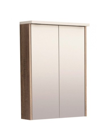 Горен огледален шкаф за баня -  Амелия - LED - INTER CERAMIC