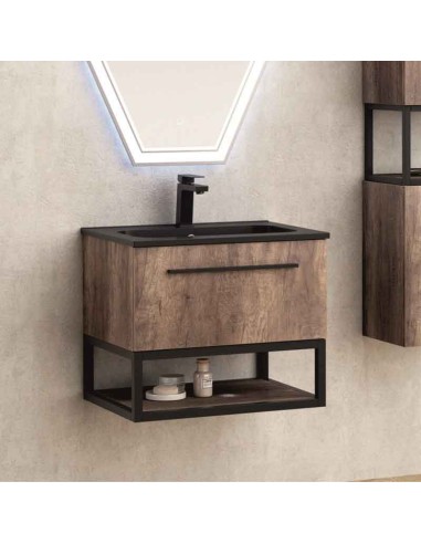 Шкаф за баня с мивка - Аниела - INTER CERAMIC
