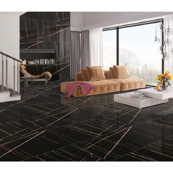 Гранитогрес 60x120 см Sahara Black черен ➤ топ цена ➤ dshome.bg