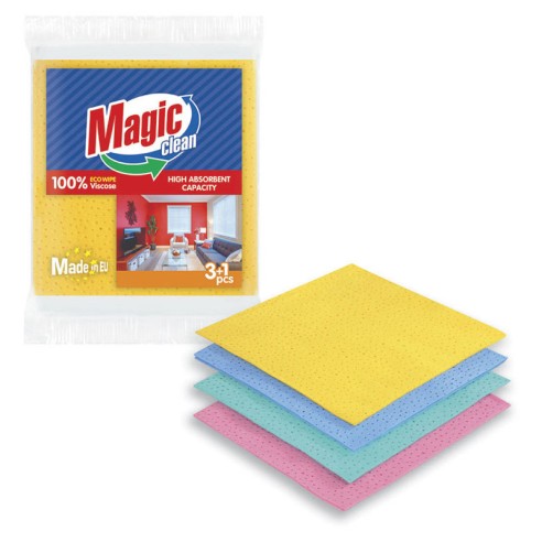 Вискозни кърпи дантела за почистване 3+1 MAGIC CLEAN