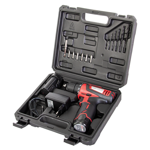 Акумулаторна бормaшина 12 V с аксесоари RDP-CDL09T RAIDER ➤ топ цена ➤ dshome.bg