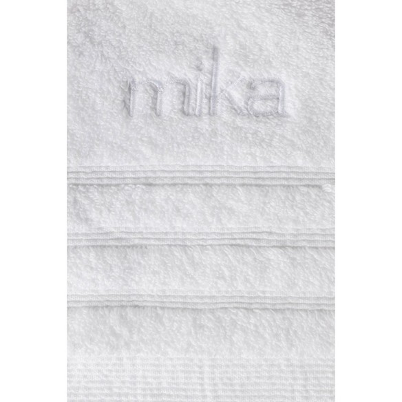 Кърпа за баня Exclusive New 70x140 см бяла MIKA ➤ топ цена ➤ dshome.bg