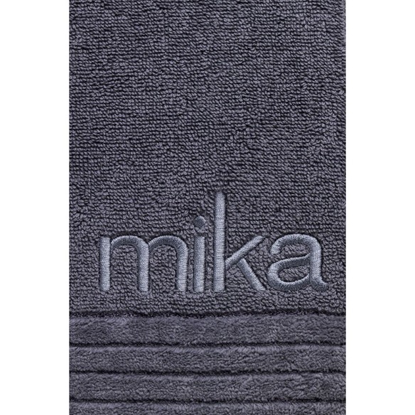 Кърпа за лице Velvet 50x90 см въглен MIKA ➤ топ цена ➤ dshome.bg