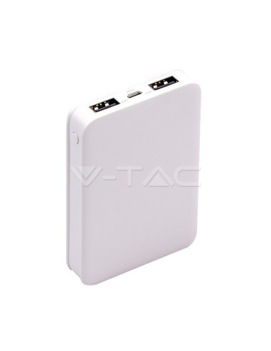 Батерия външна 5000mAh бяла - V-TAC - 1