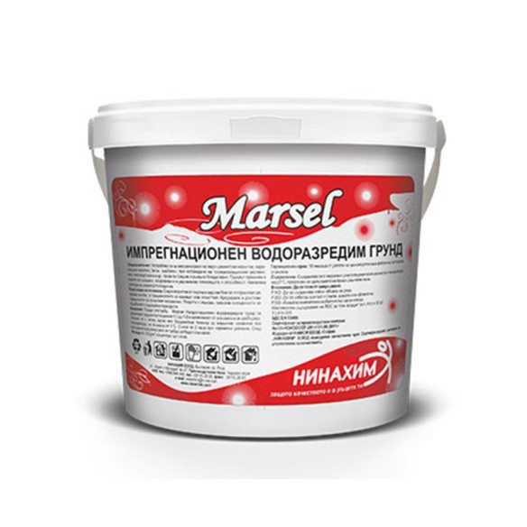 Импрегнационен водоразредим грунд 1 кг MARSEL ➤ топ цена ➤ dshome.bg