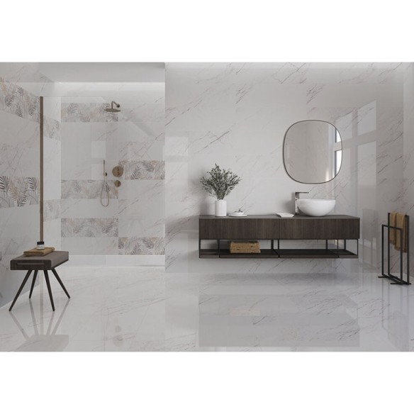 Фаянс Amposta Silver 30x90 см бяло/сиво EL MOLINO ➤ топ цена ➤ dshome.bg