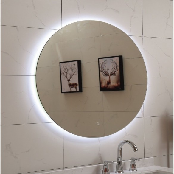 Огледало за баня с LED осветление с Touch screen INTER CERAMIC ➤ топ цена ➤ dshome.bg