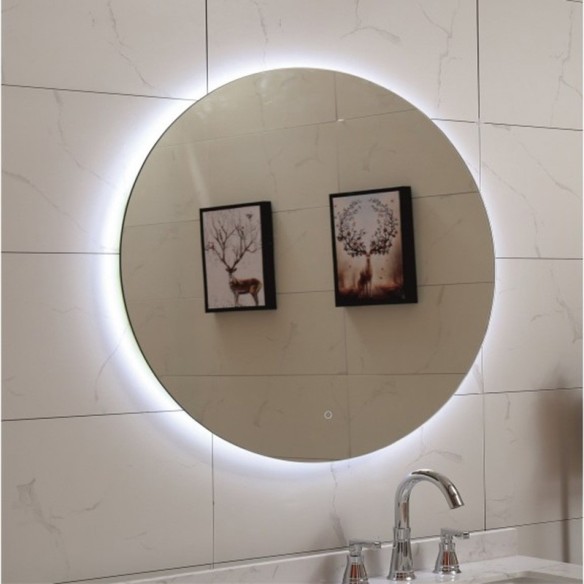 Огледало за баня с LED осветление с Touch screen INTER CERAMIC ➤ топ цена ➤ dshome.bg