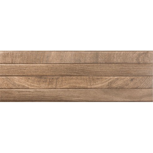 Фаянс Kross Madera RLV 30×90 см - Кафяв - Navarti