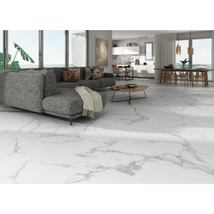 Гранитогрес Lenox Swhite MT 9.5 R PRI 60×120 см - Бял - Emotion ➤ топ цена ➤ dshome.bg