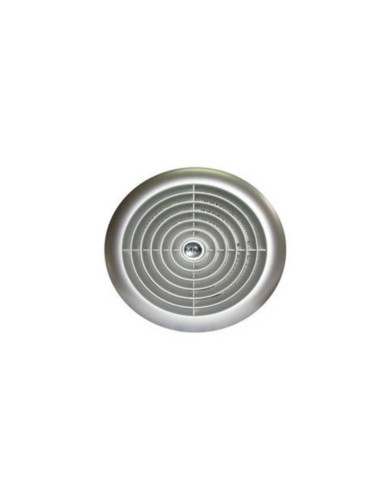Вентилатор за баня MM 100, кръг с клапа, Ф100 - инокс - 1