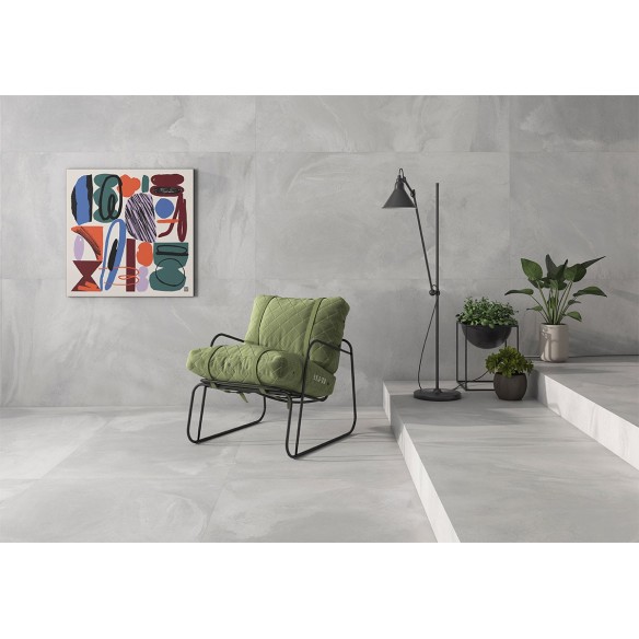 Гранитогрес Dalston Perla 60×120 см - Сребрист - Geotiles ➤ топ цена ➤ dshome.bg