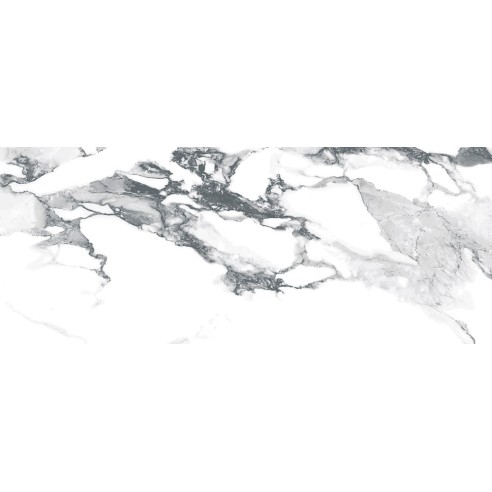Фаянс Crash Blanco 30×90 см - Бял, черен - Geotiles